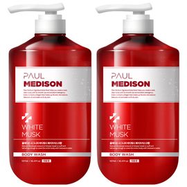 [PAUL MEDISON] Signature Body Wash 1077ml x 2ea | Olive Oil Ester & Hydrolyzed Collagen | Long-Lasting Moisture & Subtle Scent - Made in Korea